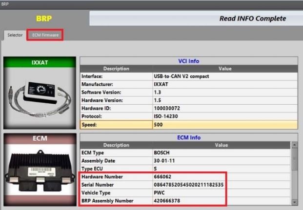 DIUS Flasher 4 One File (Stock Firmware) for SkiDoo