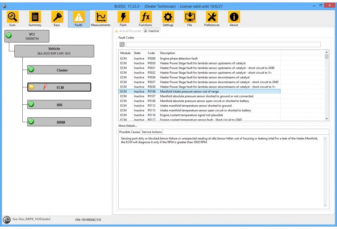 BUDS2 All Can-Am Dealers Technician License